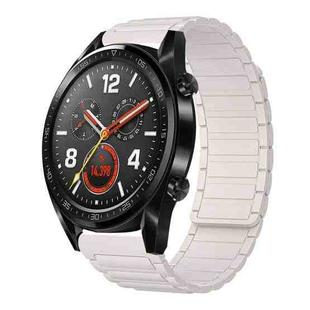 For Huawei Watch GT 22mm I-shaped Magnetic Silicone Watch Band(Starlight)