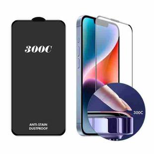 For iPhone 13 Pro Max / 14 Plus ENKAY 300C Super Large Arc Full Coverage High Aluminum-silicon Tempered Glass Film