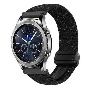 For Samsung Galaxy Gear S3 Classic 22mm Magnetic Buckle Braided Watch Band(Starlight Colorful)