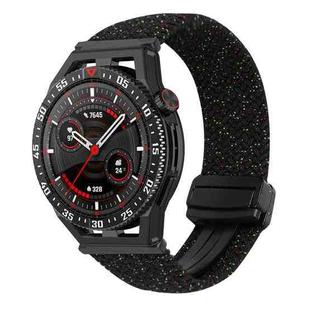 For Huawei Watch GT3 SE 22mm Magnetic Buckle Braided Watch Band(Starlight Colorful)