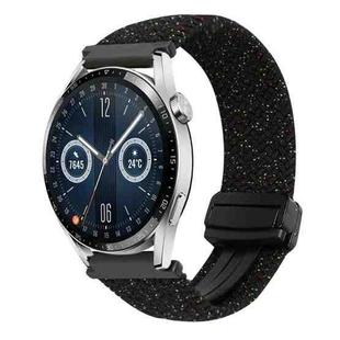 For Huawei Watch GT3 46mm 22mm Magnetic Buckle Braided Watch Band(Starlight Colorful)