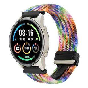 For Xiaomi Watch Sport 22mm Magnetic Buckle Braided Watch Band(Colorful)