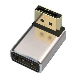 JUNSUNMAY 8K 60Hz PD1.4 Male Displayport to Female Displayport Adapter Converter, Angle:Up