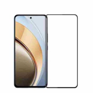 For vivo V40 Lite PINWUYO 9H 3D Curved Explosion-proof Tempered Glass Film(Black)