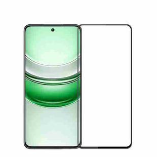 ForRealme 14x PINWUYO 9H 3D Curved Explosion-proof Tempered Glass Film(Black)