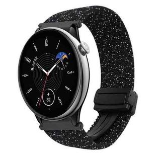 For Amazfit GTR Mini Magnetic Buckle 20mm Braided Watch Band(Stars Black)