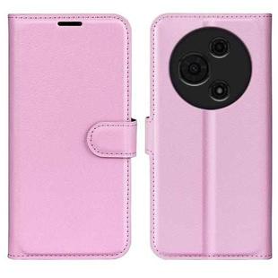 For TCL 605 / 60 SE Litchi Texture Horizontal Flip Leather Phone Case with Holder(Pink)