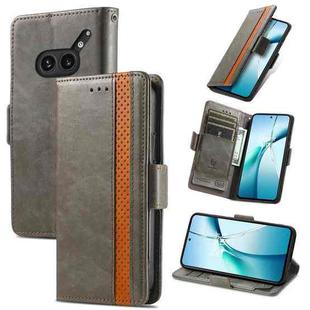 For Nothing Phone 2a Plus CaseNeo Splicing Dual Magnetic Buckle Leather Phone Case(Gray)