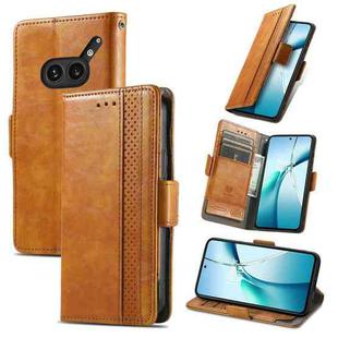 For Nothing Phone 2a Plus CaseNeo Splicing Dual Magnetic Buckle Leather Phone Case(Khaki)