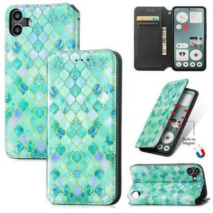 For Nothing CMF Phone 1 CaseNeo Colorful Magnetic Leather Phone Case(Emerald)