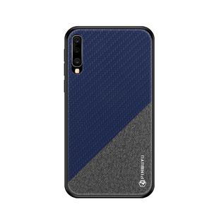 PINWUYO Honors Series Shockproof PC + TPU Protective Case for Galaxy A70(Blue)