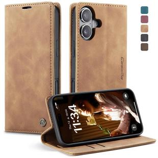 For iPhone 17 CaseMe 013 Multifunctional Horizontal Flip Leather Phone Case(Brown)