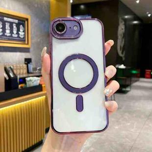 For iPhone 16e Imitation Original Magsafe TPU Phone Case(Purple)