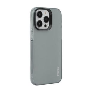 For iPhone 16 Pro ENKAY Hat-Prince Translucent Matte TPU Soft Phone Case(Grey)