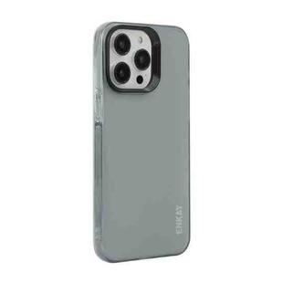 For iPhone 14 Pro ENKAY Hat-Prince Translucent Matte TPU Soft Phone Case(Grey)