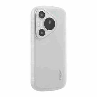 For Huawei Pura 70 Pro / 70 Pro+ ENKAY Hat-Prince Translucent Matte TPU Shockproof Phone Case(White)