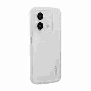 For Redmi Note 13 Pro 5G / Xiaomi Poco X6 5G ENKAY Hat-Prince Translucent Matte TPU Shockproof Phone Case(White)