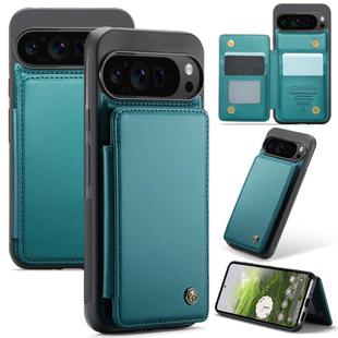 For Google Pixel 9 Pro XL CaseMe C22 Card Slots Holder RFID Anti-theft Phone Case(Green)