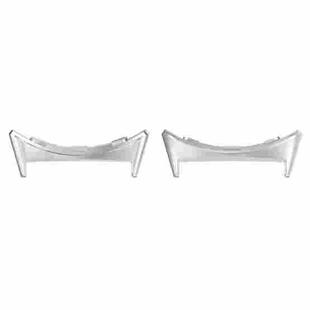 For Google Pixel Watch 3 41mm 1 Pair Stainless Steel Metal Watch Band Connector(Silver)