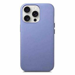 For iPhone 16 Pro Electroplated Metal Button Shockproof Phone Case(Blue)