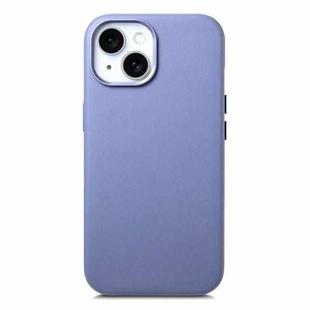 For iPhone 14 Electroplated Metal Button Shockproof Phone Case(Blue)