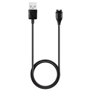 For Garmin Fenix 8 AMOLED USB Interface Smart Watch Charging Cable, Length: 1m(Black)