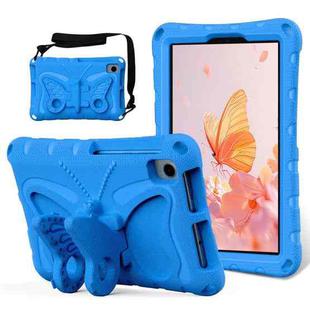 For Lenovo Tab M8 TB-8505F 8.0 / TB-8705N Butterfly Bracket EVA Shockproof Tablet Case(Blue)