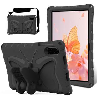 For Honor Pad X9 Butterfly Bracket EVA Shockproof Tablet Case(Black)