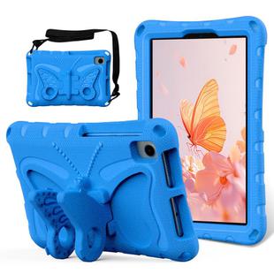 For TCL Tab 8 LE / WiFi 2023 Butterfly Bracket EVA Shockproof Tablet Case(Blue)