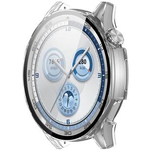 For Huawei Watch GT 5 46mm Tempered Glass Film Integrated PC Watch Protective Case(Transparent Color)