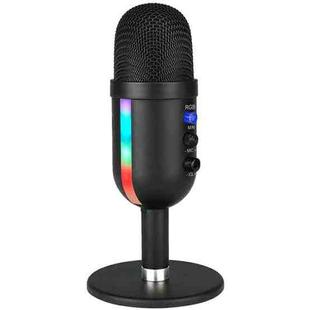 MU2000 Professional Desktop Cardioid Condenser Microphone With RGB Light