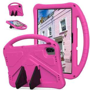 For Infinix XPad 11 inch 2024 EVA Shockproof Tablet Case with Holder(RoseRed)