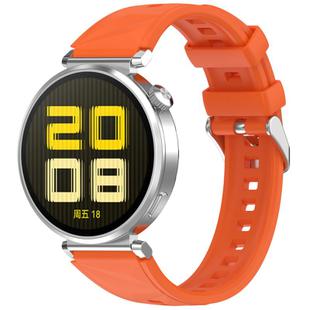 For Huawei Watch GT 5 41mm Quick Release Silicone Watch Band(Orange)