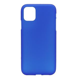 For iPhone 11 Solid Color Matte TPU Soft Shell Mobile Phone Protection Back Cover (Blue)