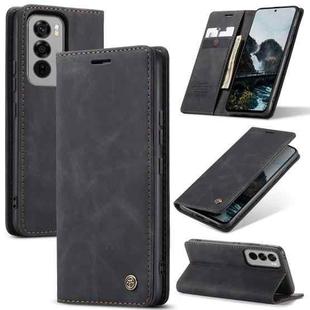 For OPPO Reno12 5G Global CaseMe 013 Multifunctional Horizontal Flip Leather Phone Case(Black)