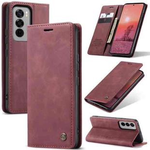 For OPPO Reno12 Pro 5G Global CaseMe 013 Multifunctional Horizontal Flip Leather Phone Case(Red)