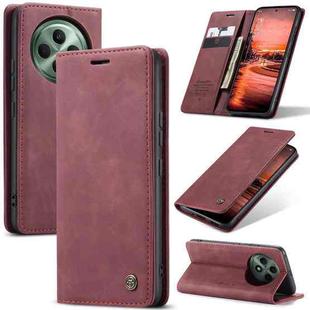 For OPPO Reno12 F /12 FS 5G CaseMe 013 Multifunctional Horizontal Flip Leather Phone Case(Red)