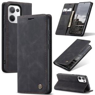 For OPPO Reno13 Global CaseMe 013 Multifunctional Horizontal Flip Leather Phone Case(Black)