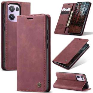 For OPPO Reno13 Pro Global CaseMe 013 Multifunctional Horizontal Flip Leather Phone Case(Red)