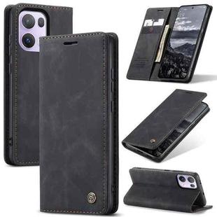For OPPO Reno13 Pro Global CaseMe 013 Multifunctional Horizontal Flip Leather Phone Case(Black)