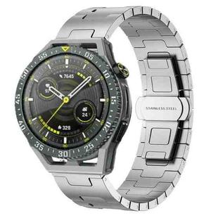 For Huawei Watch GT3 SE Titanium Alloy 22mm Metal Watch Band(Silver)