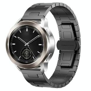 For Xiaomi Watch S3 Titanium Alloy 22mm Metal Watch Band(Titanium Color)