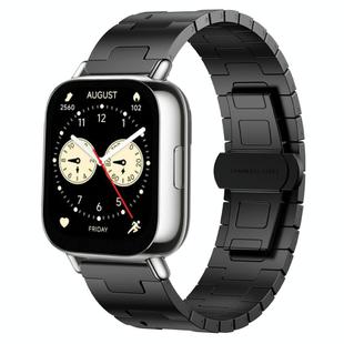 For Redmi Watch 5 Lite Titanium Alloy 22mm Metal Watch Band(Black)