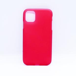 For iPhone 11 Pro Solid Color Matte TPU Soft Shell Mobile Phone Protection Case(Red)