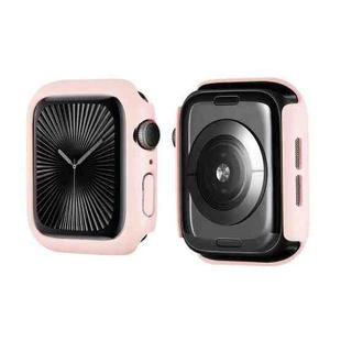 For Apple Watch Series 10 46mm ENKAY Hat-Prince Solid Color PC Watch Case Shockproof Cover(Pink)