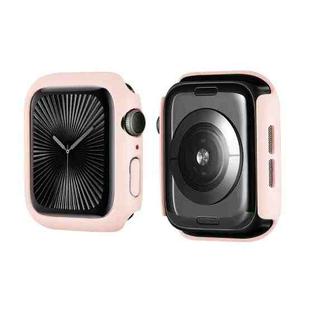 For Apple Watch Series 10 42mm ENKAY Hat-Prince Solid Color PC Watch Case Shockproof Cover(Pink)