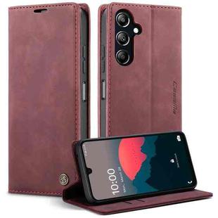 For Samsung Galaxy A16 5G CaseMe 013 Multifunctional Horizontal Flip Leather Phone Case(Red)