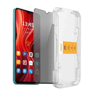 For Redmi A4 5G ENKAY Easy Install Anti-peeping Privacy Tempered Glass Film