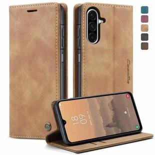 For Samsung Galaxy A17 4G CaseMe 013 Multifunctional Horizontal Flip Leather Phone Case(Brown)