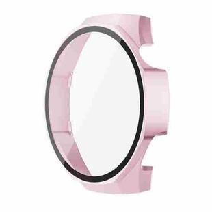 For Huawei Watch GT 5 Pro 46mm ENKAY Hat-Prince Tempered Glass Film Integrated PC Watch Case(Pink)